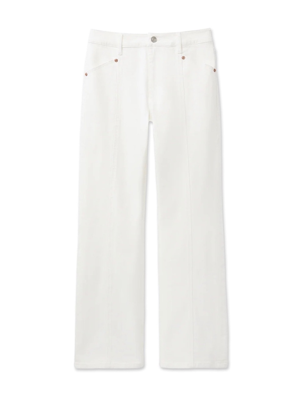 Cabi Lark Jean, White - Picture 1 of 5
